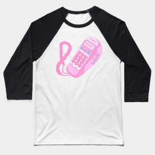 Y2K Heart Phone Baseball T-Shirt